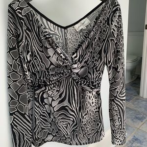 Linda Segal Fitted Stretchy Top